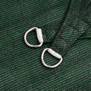 vidaXL sötétzöld HDPE napvitorla 160 g/m² 3,5 x 3,5 x 4,9 m