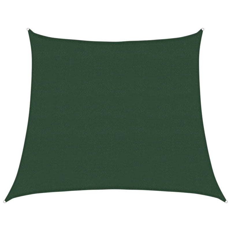 vidaXL sötétzöld HDPE napvitorla 160 g/m² 4/5 x 4 m