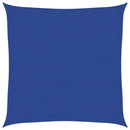 vidaXL kék HDPE napvitorla 160 g/m² 2,5 x 2,5 m