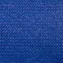 vidaXL kék HDPE napvitorla 160 g/m² 2 x 4 m