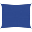 vidaXL kék HDPE napvitorla 160 g/m² 2,5 x 3 m