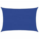 vidaXL kék HDPE napvitorla 160 g/m² 2,5 x 3,5 m