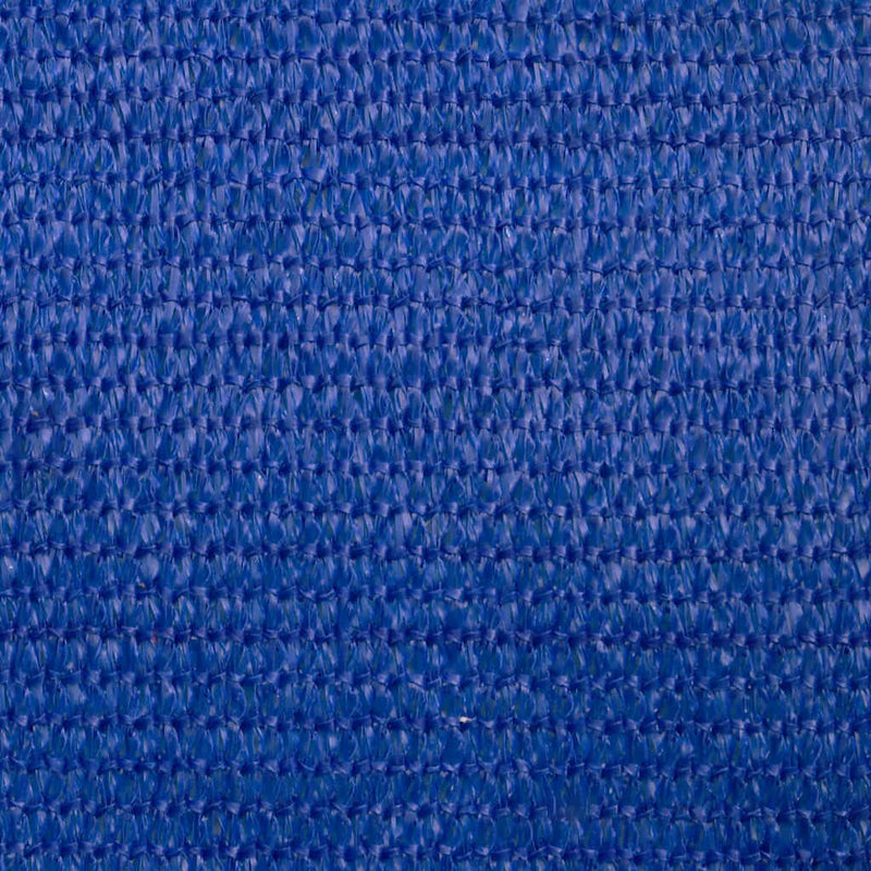 vidaXL kék négyszögletű HDPE napvitorla 160 g/m² 6x7 m