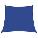 vidaXL kék trapéz alakú HDPE napvitorla 160 g/m² 4/5x4 m