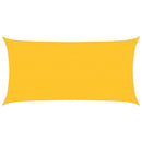 vidaXL sárga HDPE napvitorla 160 g/m² 2,5 x 4,5 m