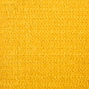 vidaXL sárga négyszögletű HDPE napvitorla 160 g/m² 5x6 m