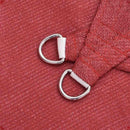 vidaXL piros HDPE napvitorla 160 g/m² 2 x 4,5 m