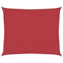 vidaXL piros HDPE napvitorla 160 g/m² 2,5 x 3 m