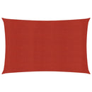 vidaXL piros HDPE napvitorla 160 g/m² 2,5 x 4,5 m