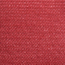 vidaXL piros HDPE napvitorla 160 g/m² 3 x 3 x 4,2 m