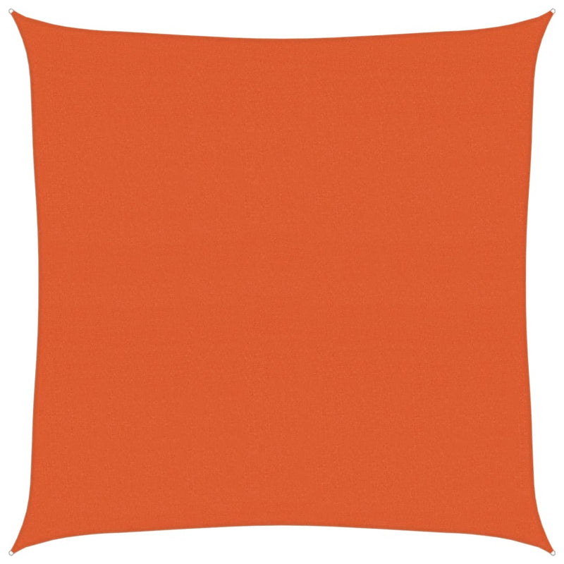 vidaXL bézs négyszögű HDPE napvitorla 160 g/m² 6 x 6 m