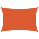vidaXL narancssárga HDPE napvitorla 160 g/m² 2 x 2,5 m