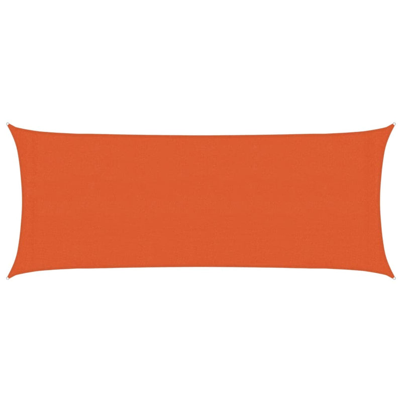 vidaXL narancssárga HDPE napvitorla 160 g/m² 2 x 4,5 m
