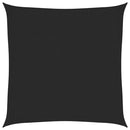 vidaXL fekete HDPE napvitorla 160 g/m² 2 x 2 m