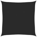 vidaXL fekete HDPE napvitorla 160 g/m² 3,6 x 3,6 m