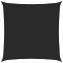 vidaXL fekete HDPE napvitorla 160 g/m² 4,5 x 4,5 m