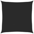 vidaXL fekete HDPE napvitorla 160 g/m² 7 x 7 m