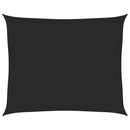 vidaXL fekete HDPE napvitorla 160 g/m² 2,5 x 3 m