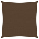 vidaXL barna HDPE napvitorla 160 g/m² 3 x 3 m