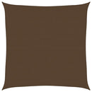 vidaXL barna HDPE napvitorla 160 g/m² 6 x 6 m