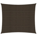 vidaXL barna HDPE napvitorla 160 g/m² 2,5 x 3 m