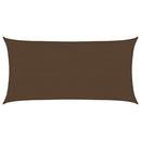 vidaXL barna HDPE napvitorla 160 g/m² 2,5 x 4,5 m