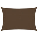 vidaXL barna HDPE napvitorla 160 g/m² 3 x 4 m