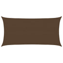 vidaXL barna HDPE napvitorla 160 g/m² 3 x 6 m