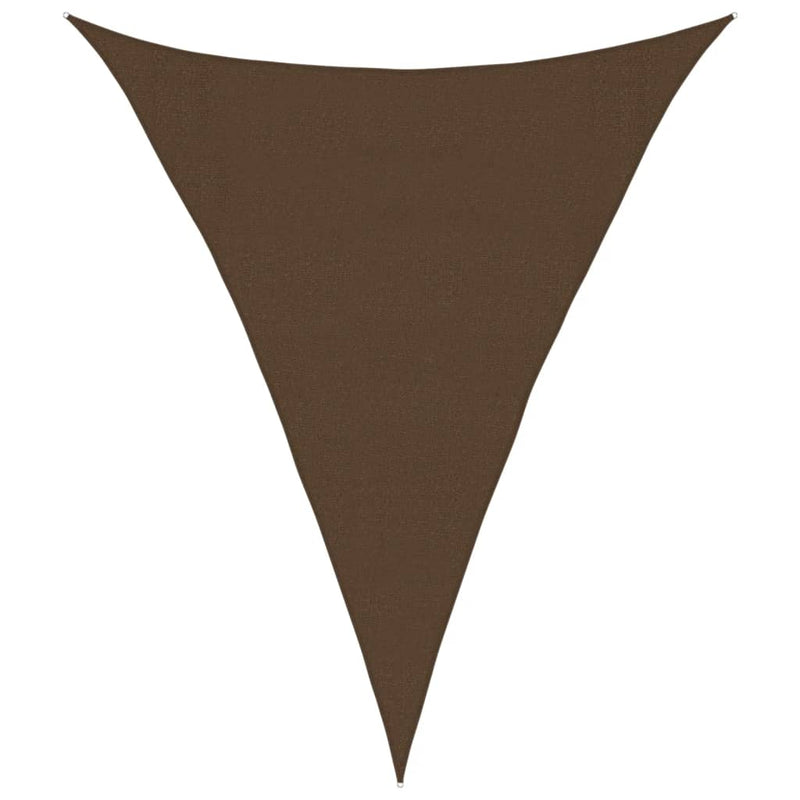 vidaXL barna HDPE napvitorla 160 g/m² 3 x 4 x 4 m