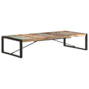 vidaXL tömör újrahasznosított fa dohányzóasztal 180 x 90 x 40 cm