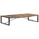 vidaXL tömör újrahasznosított fa dohányzóasztal 180 x 90 x 40 cm