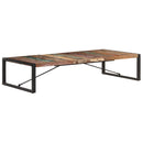 vidaXL tömör újrahasznosított fa dohányzóasztal 180 x 90 x 40 cm