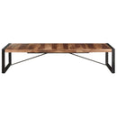 vidaXL tömör fa dohányzóasztal 180 x 90 x 40 cm