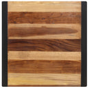 vidaXL tömör akácfa étkezőasztal 70 x 70 x 75 cm