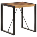 vidaXL tömör akácfa étkezőasztal 70 x 70 x 75 cm