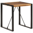 vidaXL tömör akácfa étkezőasztal 70 x 70 x 75 cm