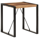 vidaXL tömör akácfa étkezőasztal 70 x 70 x 75 cm