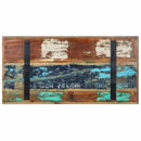 vidaXL tömör újrahasznosított fa étkezőasztal 120 x 60 x 76 cm
