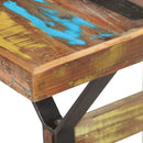 vidaXL tömör újrahasznosított fa étkezőasztal 140 x 70 x 76 cm