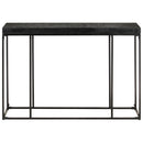 vidaXL fekete tömör akácfa és mangófa tálalóasztal 110 x 35 x 76 cm
