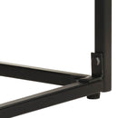 vidaXL fekete tömör akácfa és mangófa tálalószekrény 60 x 30 x 120 cm
