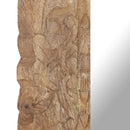 vidaXL tömör mangófa tükör 50 x 50 cm