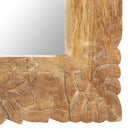 vidaXL tömör mangófa tükör 80 x 50 cm