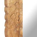 vidaXL tömör mangófa tükör 80 x 50 cm