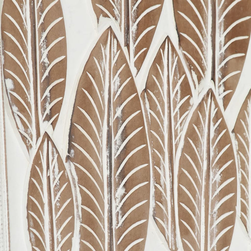 vidaXL 3 db kézzel faragott fali panel MDF 40 x 60 x 1,5 cm