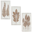 vidaXL 3 db kézzel faragott fali panel MDF 40 x 60 x 1,5 cm