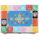 vidaXL kézzel festett tömör mangófa éjjeliszekrény 40 x 30 x 50 cm