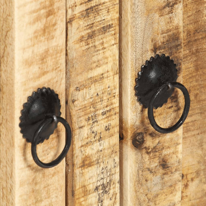 vidaXL tömör mangófa tálalószekrény 172 x 35 x 80 cm