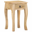 vidaXL tömör mangófa éjjeliszekrény 28 x 28 x 46 cm