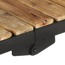 vidaXL tömör mangófa zsúrkocsi 87 x 36 x 81 cm